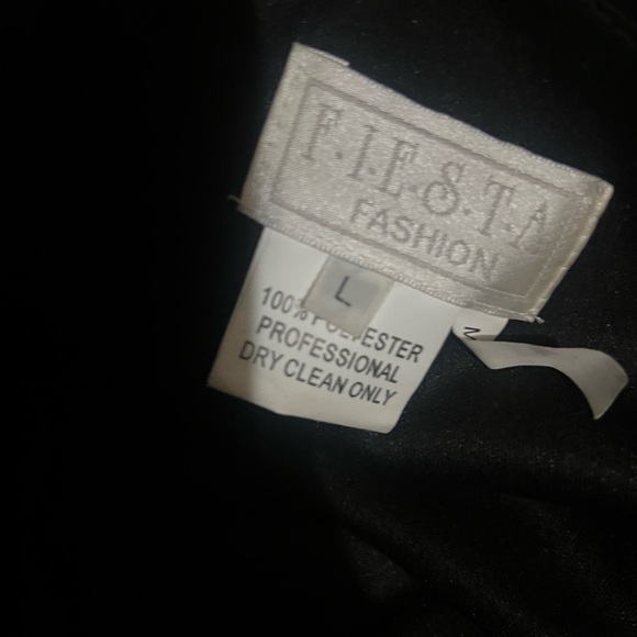 Fashion dress Black with Rhinestones one shoulder - Picture 3 of 5